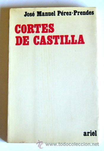 Libros de segunda mano: CORTES DE CASTILLA - JOSE MANUEL PEREZ-PRENDES - Foto 1