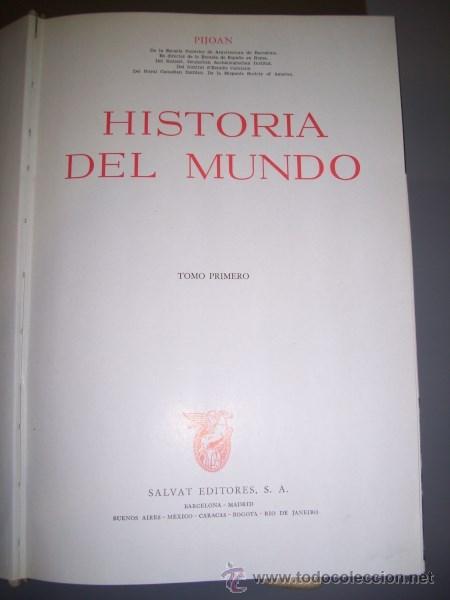Libros de segunda mano: PIJOAN, Jos&eacute;. Historia del mundo - Foto 2