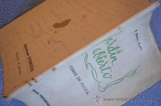 Libros de segunda mano: JARDIN ABIERTO. POEMAS EN PROSA. DE J. JIMENEZ CASTILLO. - Foto 3