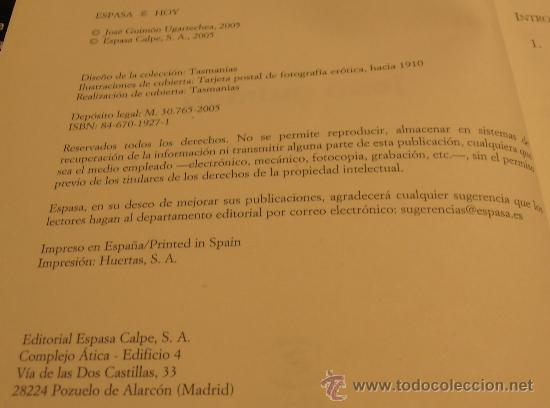 Libros de segunda mano: LA DESVERGUENZA, JOS&Eacute; GUIM&Oacute;N - Foto 4