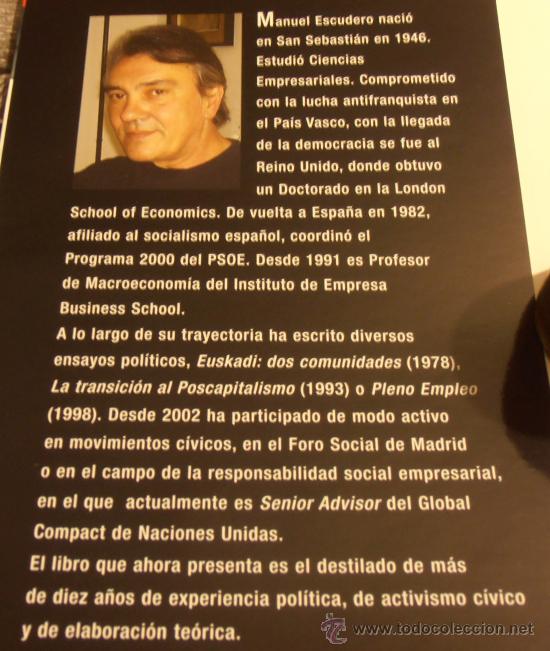 Libros de segunda mano: HOMO GLOBALIS, EN BUSCA DEL BUEN GOBIERNO - Foto 3