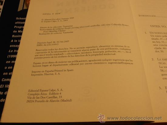 Libros de segunda mano: HOMO GLOBALIS, EN BUSCA DEL BUEN GOBIERNO - Foto 4
