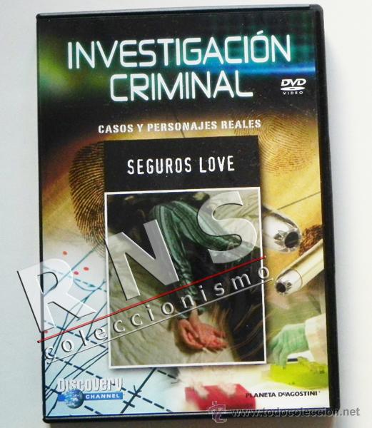 Libros de segunda mano: DVD DOCUMENTAL INVESTIGACI&Oacute;N CRIMINAL ESCENA DE CRIMEN SEGUROS LOVES CR&Iacute;MENES CASO POLIC&Iacute;A -NO LIBRO