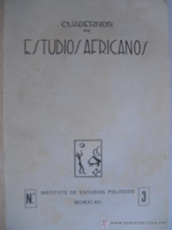 Libros de segunda mano: Cuadernos de Estudios Africanos. N&ordm; 3 - Foto 1