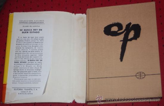 Libros de segunda mano: SE BUSCA REY EN  (de &Aacute;LVARO DE LAIGLESIA). 2&ordf; edici&oacute;n - Foto 2