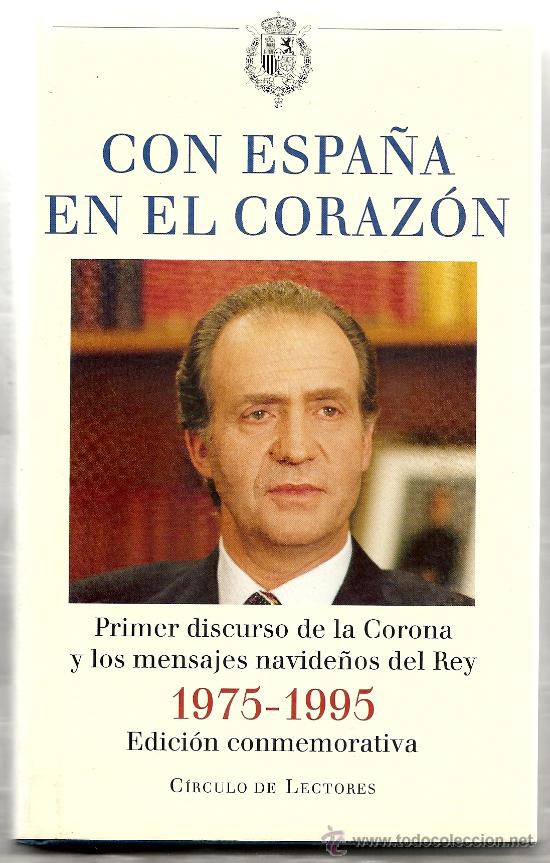 Libros de segunda mano: CON ESPA&Ntilde;A EN EL CORAZON,CIRCULO DE LECTORES 1995 - Foto 1