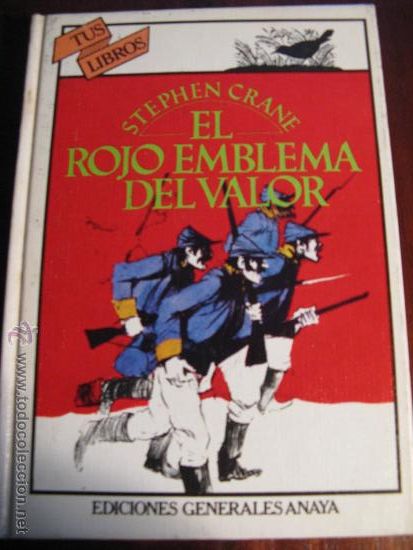Libros de segunda mano: STEPHEN CRANE.- EL ROJO EMBLEMA DEL VALOR - Foto 1