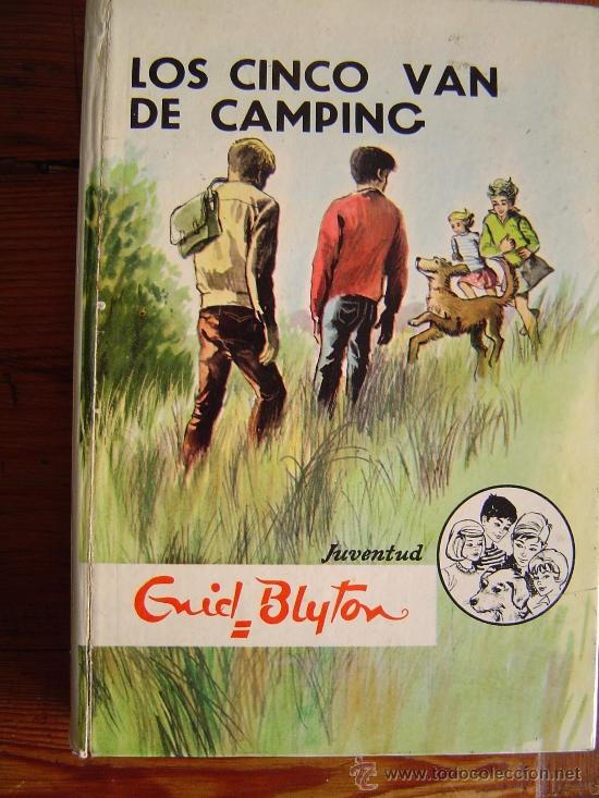 Libros de segunda mano: Libro novela juvenil Los Cinco van de Camping. - Foto 1
