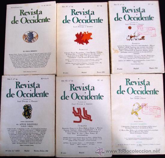 Libros de segunda mano: Revista de Occidente: 6 unidades - Foto 2