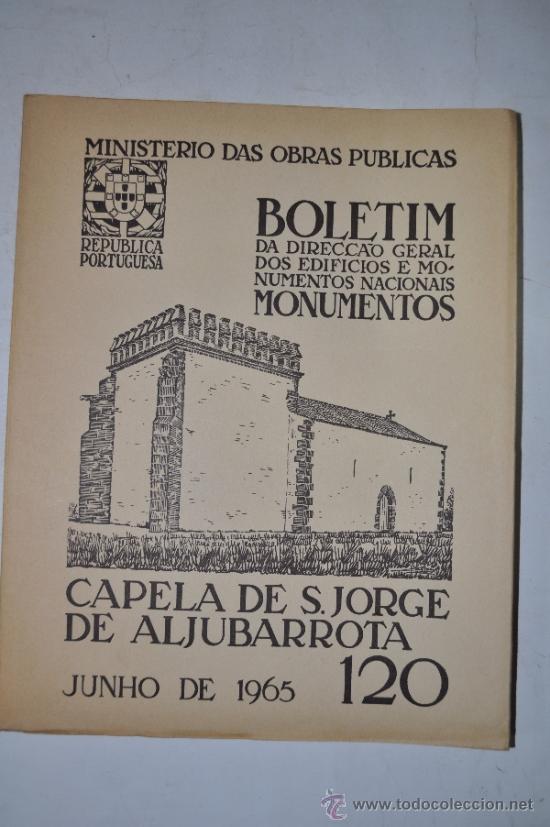 Libros de segunda mano: Boletim de Direc&ccedil;ao-Geral dos Edif&iacute;cios e Monumentos Nacionais. Monumentos. N&ordm; 120.  RM61323 - Foto 1