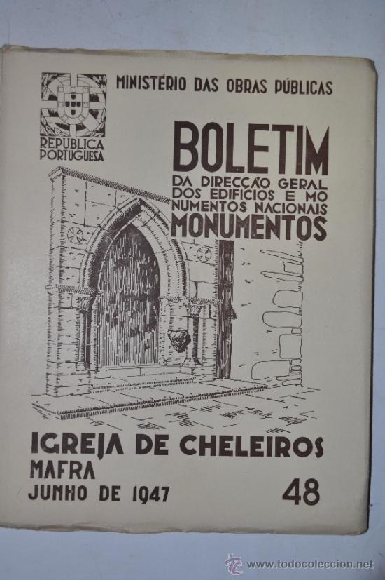 Libros de segunda mano: Boletim de Direc&ccedil;ao-Geral dos Edif&iacute;cios e Monumentos Nacionais. Monumentos. N&ordm; 48.  RM61329 - Foto 1