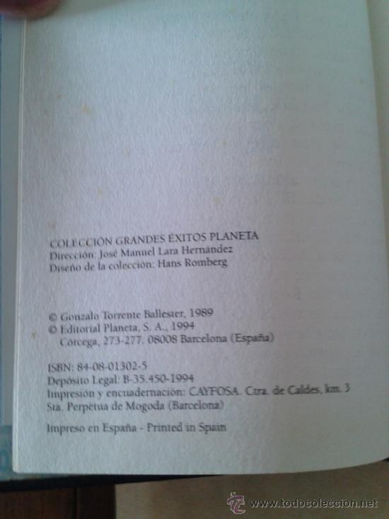 Libros de segunda mano: CRONICA DEL REY PASMADO - GONZALO TORRENTE BALLESTER - Foto 2