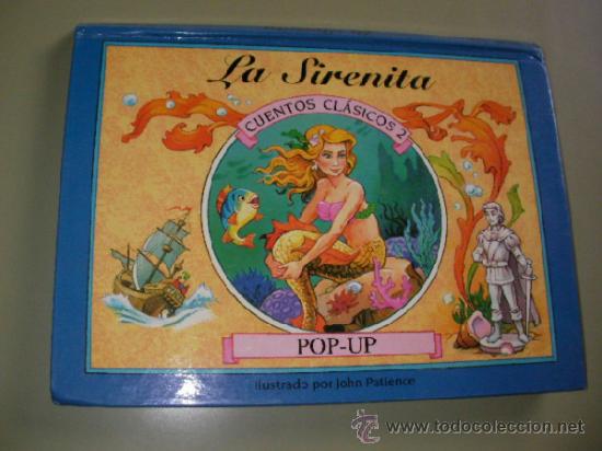 Libros de segunda mano: CUENTOS CLASICOS POP UP - LA SIRENITA (EM3) - Foto 1