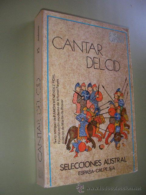 Libros de segunda mano: CANTAR DEL CID (EM2) - Foto 1