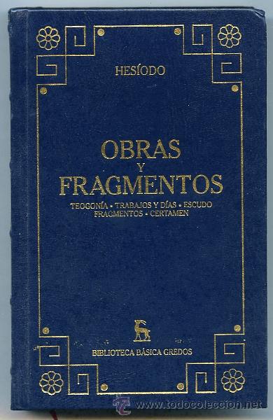 Libros de segunda mano: HES&Iacute;ODO. OBRAS Y FRAGMENTOS. HES&Iacute;ODO - Foto 1