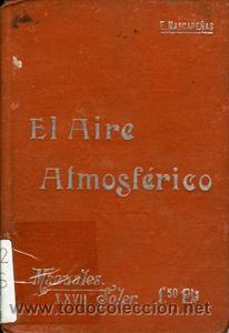 Libros de segunda mano: EL AIRE ATMOSF&Eacute;RICO. MASCARE&Ntilde;AS Y HERN&Aacute;NDEZ, Eugenio - Foto 1