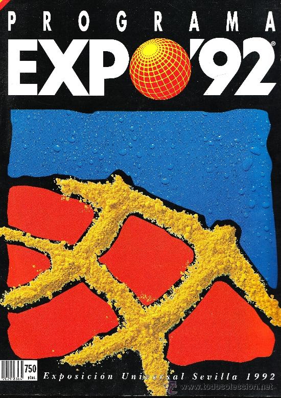 Libros de segunda mano: PROGRAMA DE LA EXPO 92 - Foto 1