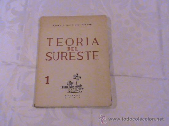 Libros de segunda mano: Teor&iacute;a del sureste 1. (autor: Eugenio Mart&iacute;nez Pastor) - Foto 1