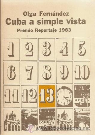 Libros de segunda mano: Cuba a simple vista, Olga Fern&aacute;ndez - Foto 1