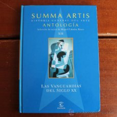 Libros de segunda mano: SUMMA ARTIS HISTORIA GENERAL DEL ARTE TOMO XII: LAS VANGUARDIAS DEL SIGLO XX. Lote 36766485