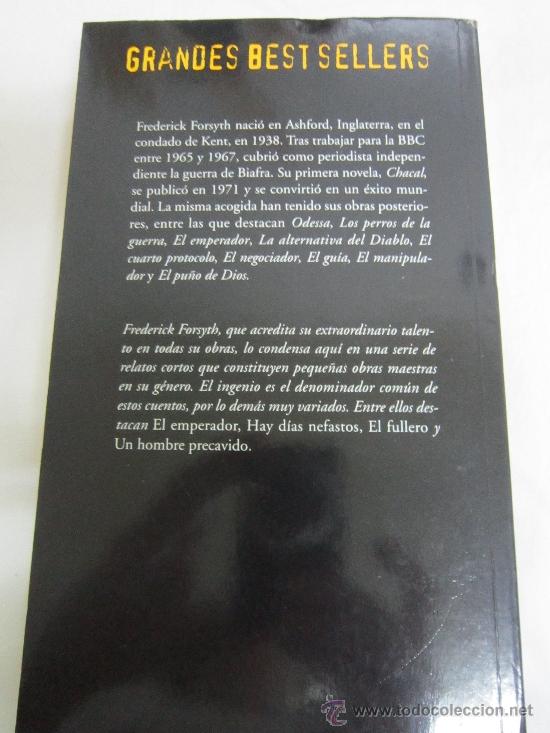 Libros de segunda mano: EL EMPERADOR de Frederick Forsyth - Foto 2