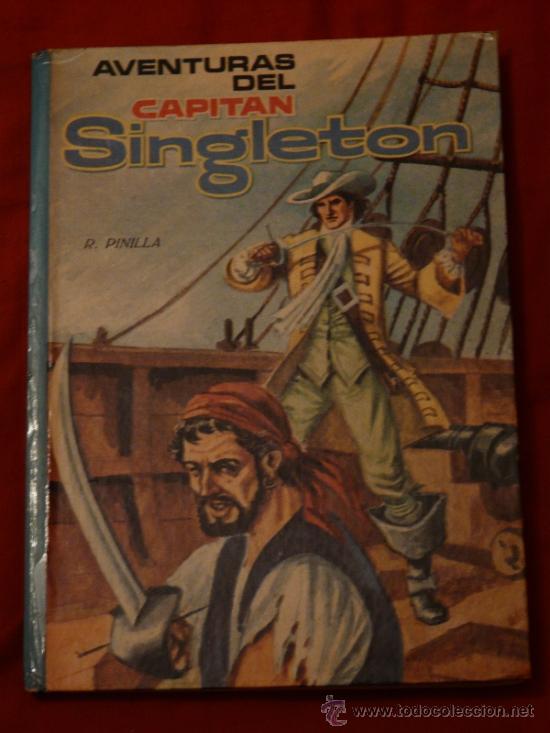 Libros de segunda mano: COLECCION AMABLE N&ordm; 19 AVENTURAS DEL CAPITAN SINGLETON EDICIONES VASCO AMERICANA - Foto 1