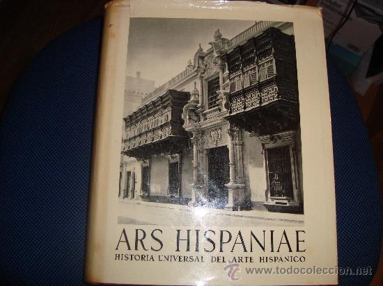 Libri di seconda mano: (580) ARS HISPANIAE - ARTE EN AMERICA Y FILIPINAS - VOLUMEN XXI -