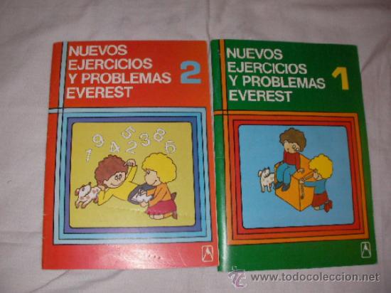 Libros de segunda mano: ANTIGUOS LIBROS NUEVOS EJERCICIOS Y PROBLEMAS EVEREST - Foto 1