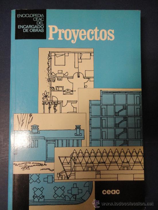 Libros de segunda mano: PROYECTOS - ENCICLOPEDIA CEAC DEL ENCARGADO DE OBRAS 1997 - Foto 1