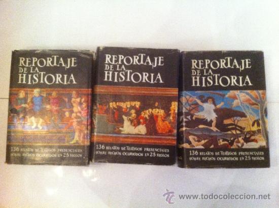 Libros de segunda mano: REPORTAJE DE LA HISTORIA - MARTIN DE RIQUER - PLANETA 3 TOMOS - Foto 3