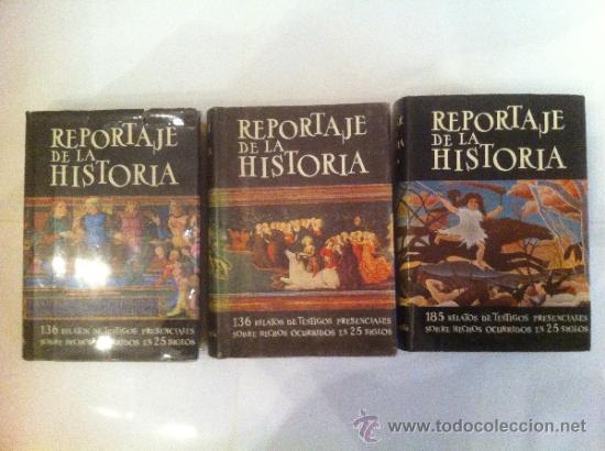 Libros de segunda mano: REPORTAJE DE LA HISTORIA - MARTIN DE RIQUER - PLANETA 3 TOMOS - Foto 2