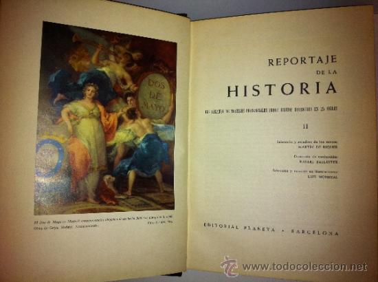 Libros de segunda mano: REPORTAJE DE LA HISTORIA - MARTIN DE RIQUER - PLANETA 3 TOMOS - Foto 15
