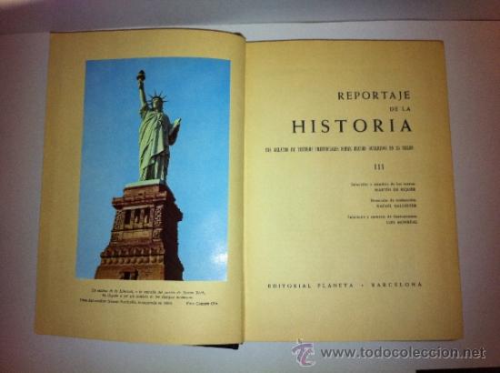 Libros de segunda mano: REPORTAJE DE LA HISTORIA - MARTIN DE RIQUER - PLANETA 3 TOMOS - Foto 11