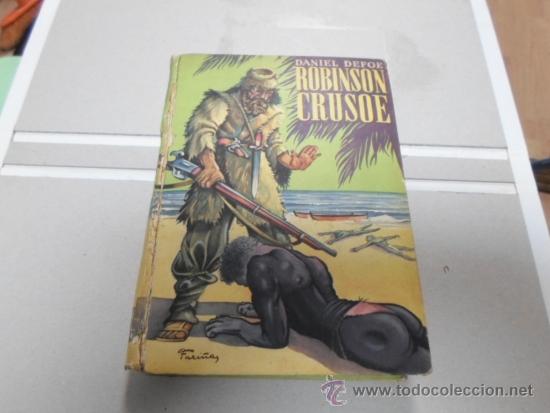 Libros de segunda mano: Daniel Defoe, Robinson Crusoe, n&ordm; 1, Coleccion Juvenil - Foto 1