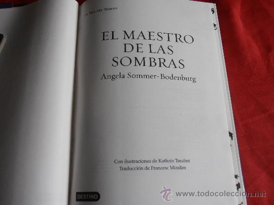 Libros de segunda mano: EL MAESTRO DE LAS SOMBRAS, ANGELA SOMMER , BODENBURG - Foto 5