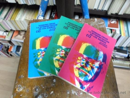 Libros de segunda mano: Sigmund Freud, La interpretacion de los sue&ntilde;os, tomos 1.2.y 3- Alianza Ed.1988 - Foto 1