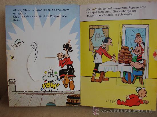 Libros de segunda mano: CUENTO. POPEYE. A&Ntilde;O 1981. TROQUELADO - Foto 4