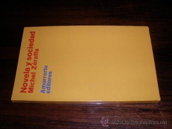 Libros de segunda mano: Novela y sociedad --- Michel Z&eacute;raffa - Foto 2