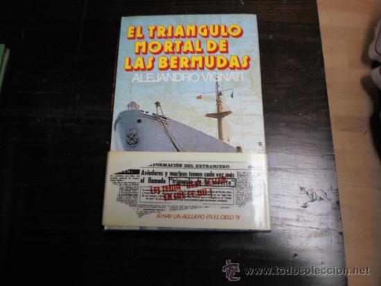 Libros de segunda mano: Alejandro Vignati, El triangulo mortal de las Bermudas, Ed. ATE, 1975 - Foto 1