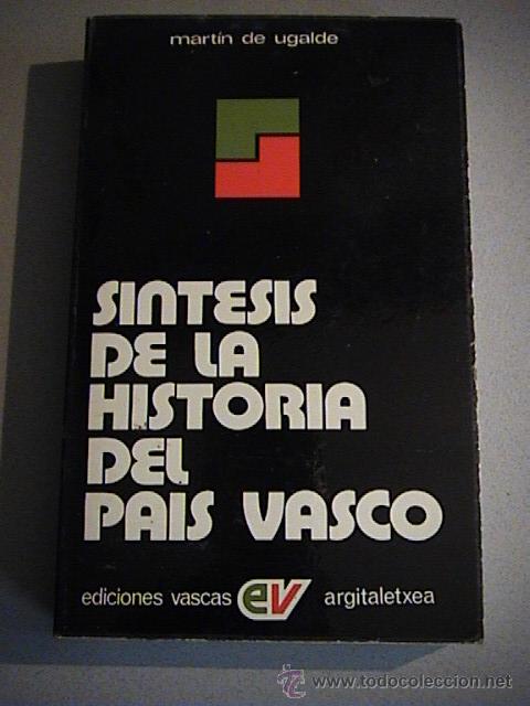 Libros de segunda mano: sintesis de la historia del pais vasco Martin de ugalde - Foto 1