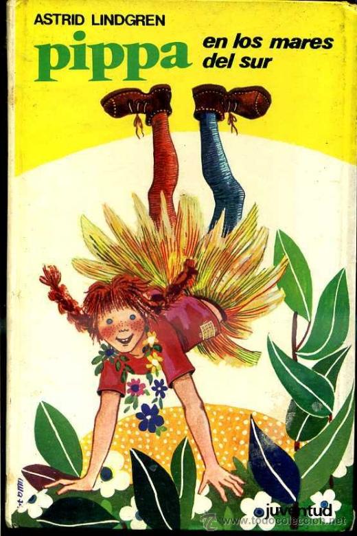 Libros de segunda mano: A. LINDGREN : PIPPA EN LOS MARES DEL SUR (JUVENTUD, 1969) - Foto 1