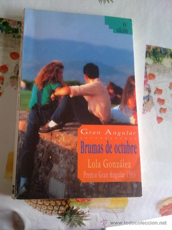 Libros de segunda mano: BRUMAS DE OCTUBRE LOLA GANZALEZ PREMIO GRAN ANGULAR 1993 6&ordf; EDICION EST19B6 - Foto 1
