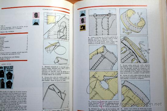 Libros de segunda mano: COSER A LA MODA. Corta y Confecciona tus propios modelos. 116 t&eacute;nicas - Foto 2