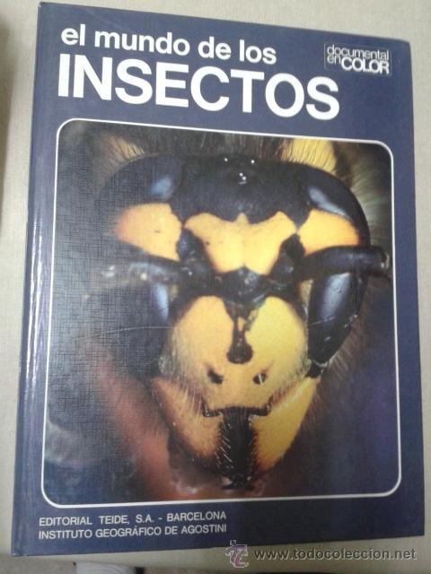 Libros de segunda mano: EL MUNDO DE LOS INSECTOS, DOCUMENTAL EN COLOR -editorial  TEIDE 1973 - Foto 1