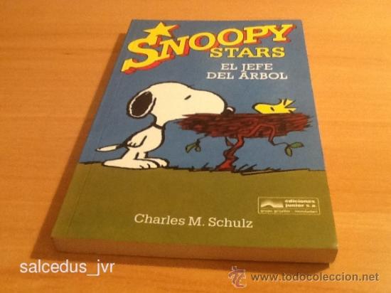 Libros de segunda mano: Snoopy Stars 9 El Jefe del &Aacute;rbol Ediciones Junior Libro Comic como Nuevo - Foto 1
