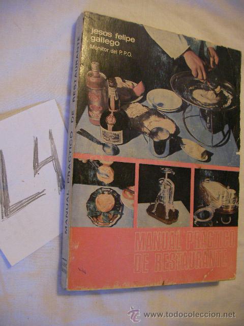 Libros de segunda mano: MANUAL PRACTICO DE RESTAURANTE - Foto 1