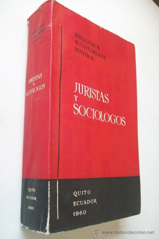 Libri di seconda mano: BIBLIOTECA ECUATORIANA MINIMA-LA COLONIA Y LA REP&Uacute;BLICA-1960- JURISTAS Y SOCI&Oacute;LOGOS