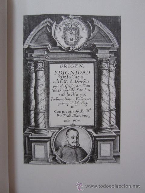 Libros de segunda mano: Origen y dignidad de la caza / Juan Mateos * FACS&Iacute;MIL * - Foto 8