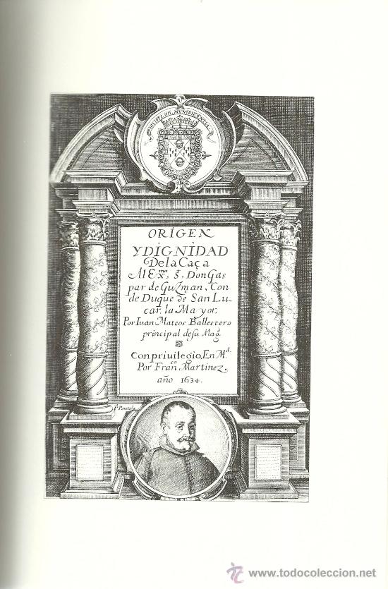 Libros de segunda mano: Origen y dignidad de la caza / Juan Mateos * FACS&Iacute;MIL * - Foto 2