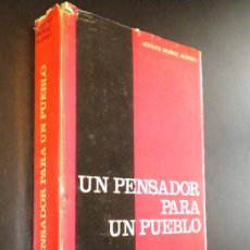 Libros de segunda mano: UN PENSADOR PARA EL PUEBLO / ADOLFO MUÑOZ ALONSO